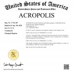 TM "Acropolis" is registered with the USPTO