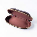 F-06/08 Glasses case with zipper "Shell" burgundy F-06/08 Glasses case with zipper "Shell" burgundy