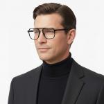 16043-C1 Black Men's Oversize Frame Acropolis 16043-C1 Чоловіча оправа Acropolis Oversize чорна