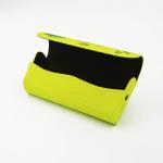 B-14 Glasses Case (parrot) Acropolis B-14 bright green kid's glasses case with a parrot