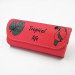 B-14 Glasses Case (parrot) Acropolis В-14 eyeglasses case for kids with a parrot