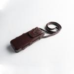 Acropolis F-10/14 Glasses Case with Neck Strap - brown