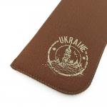 Acropolis F-20/08 Glasses case UKRAINE brown 