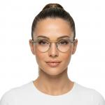 T7014 C1 Blue & Yellow Metal Acropolis Glasses Frame
