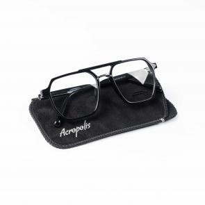 16043-C1 Black Men's Oversize Frame Acropolis