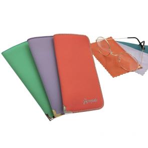 F-20/01n Case for glasses (bright) Bright covers for glasses - pink, light green, purple. Acropolis F-20/01n